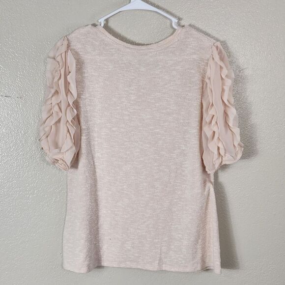C Est. 1946 Top Size M Light Peach Crew Neck - Picture 6 of 8